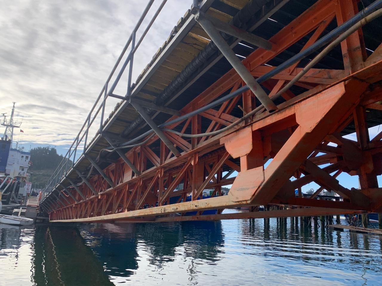 Muelle basculante, Puerto Montt