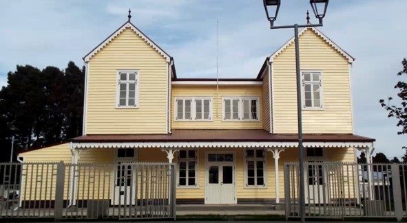 Estación Collilelfu restaurada